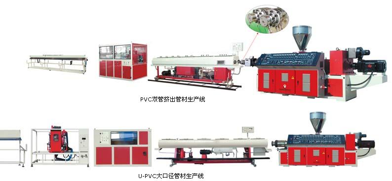 PVC塑料管材生产专用机组 高效能制造的智慧之选——青岛亿金源塑料机械